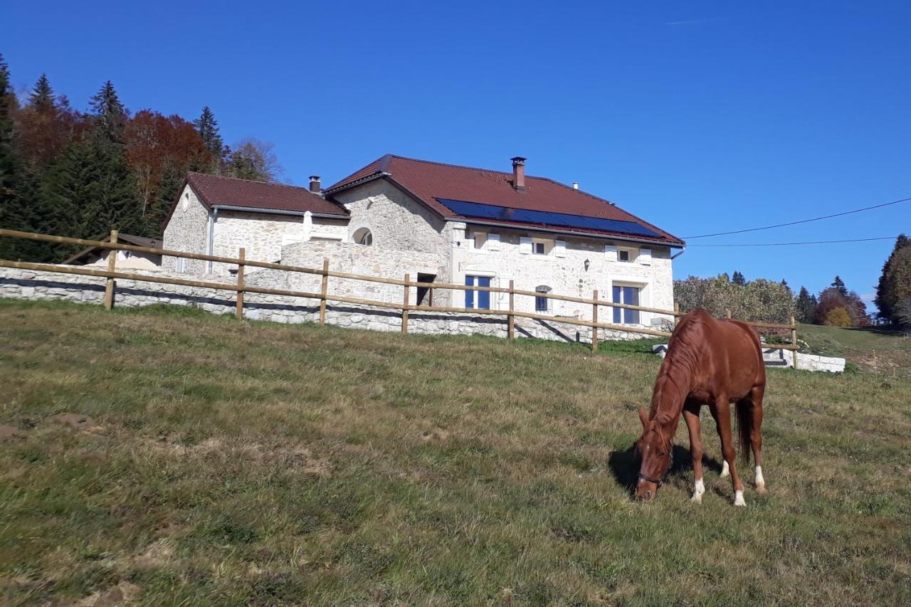 Gite Des 3 Marches Lamoura Exterior foto